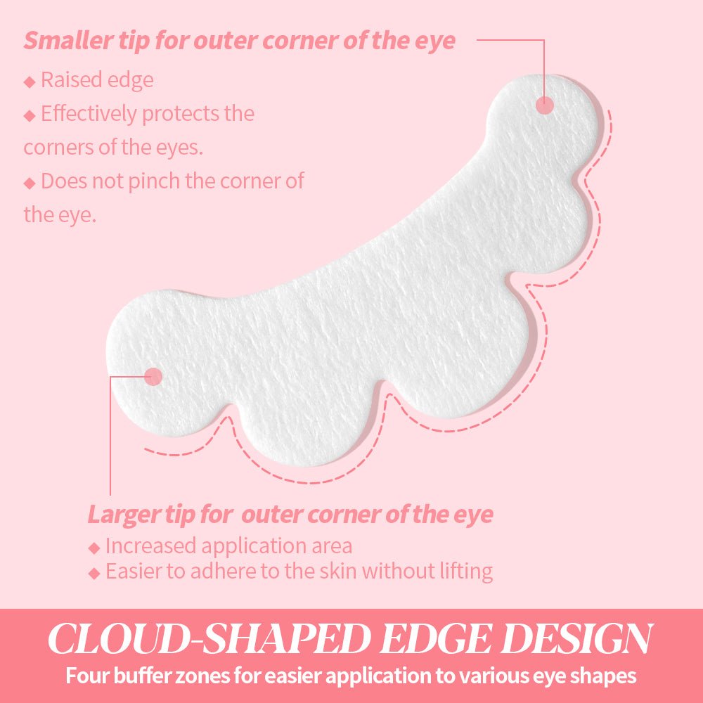 Under Eye Isolation Pads | U-Shape / Cloud-Shape / Classic - jemedo.com