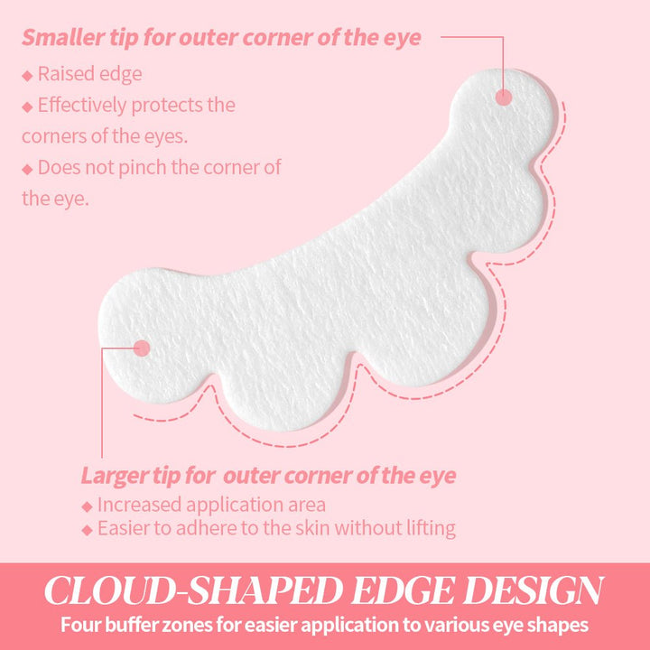 Under Eye Isolation Pads | U-Shape / Cloud-Shape / Classic - jemedo.com