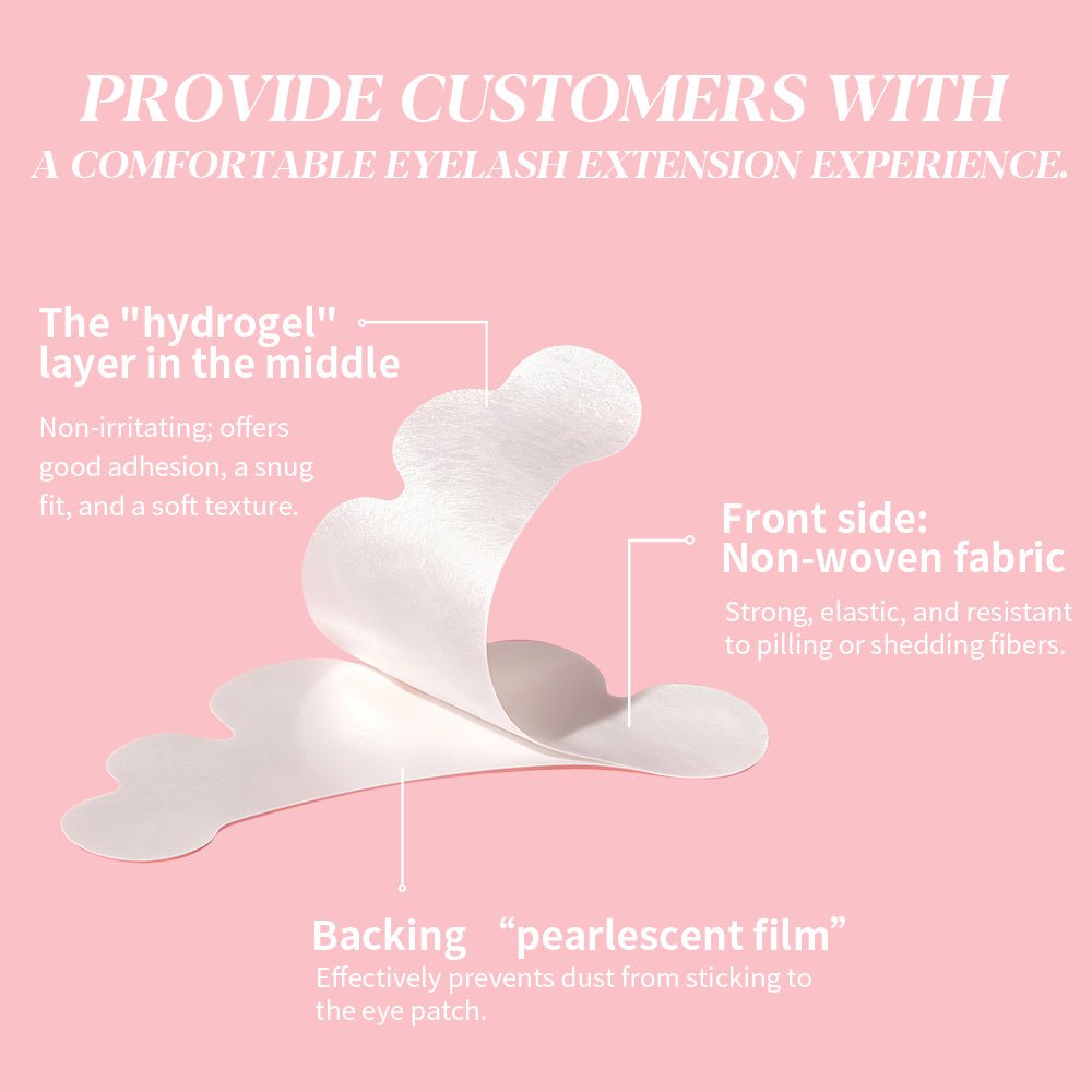Under Eye Isolation Pads | U-Shape / Cloud-Shape / Classic - jemedo.com
