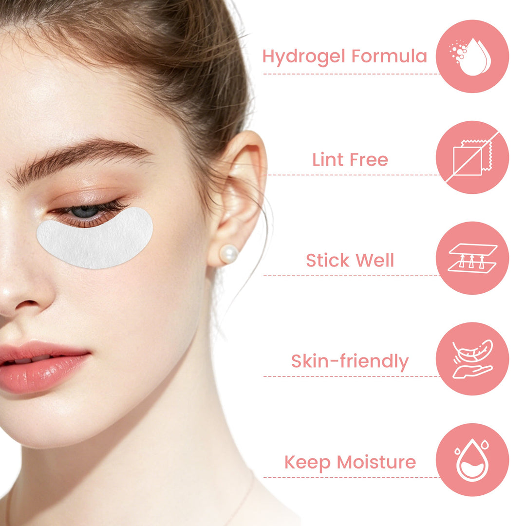 Under Eye Isolation Pads | U-Shape / Cloud-Shape / Classic - jemedo.com