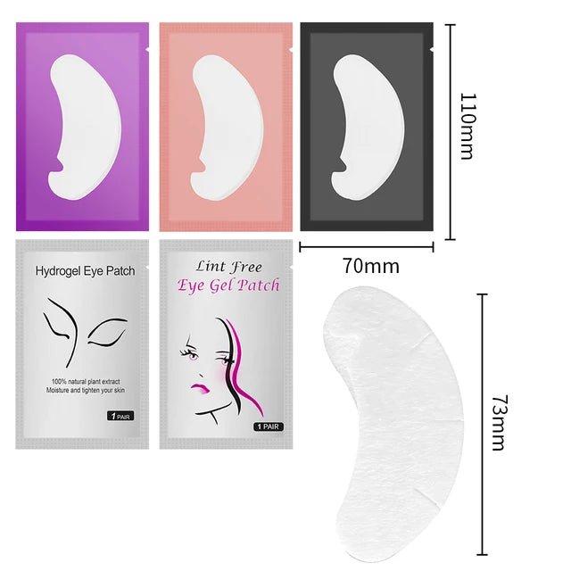 Under Eye Isolation Pads | U-Shape / Cloud-Shape / Classic - jemedo.com